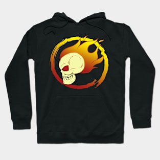 Flaming Skull Hoodie